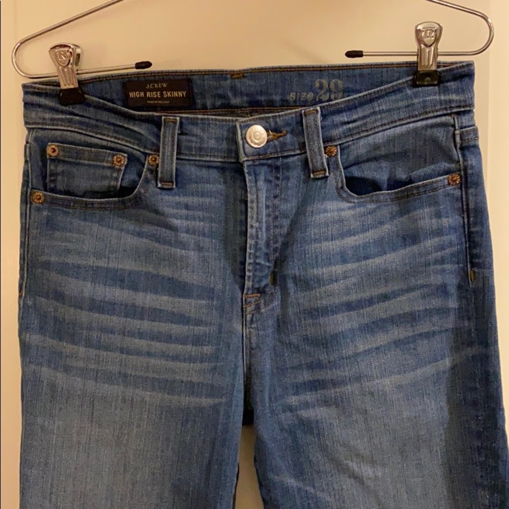 J.Crew High Rise skinny jean